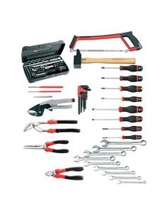 Kit general con 61 herramientas